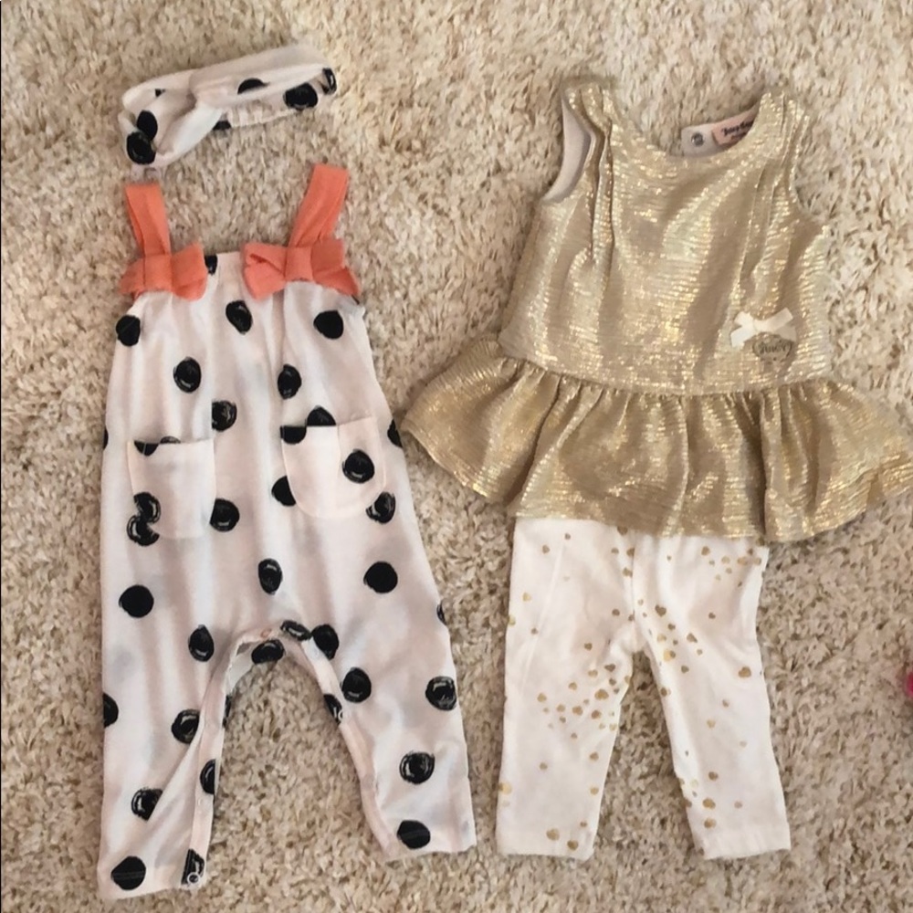 Jessica Simpson -juicy C outfits never worn 3-6m